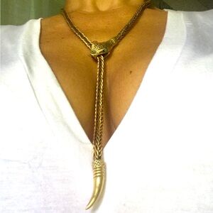 Cleobella ~ Serpent Lariat Necklace